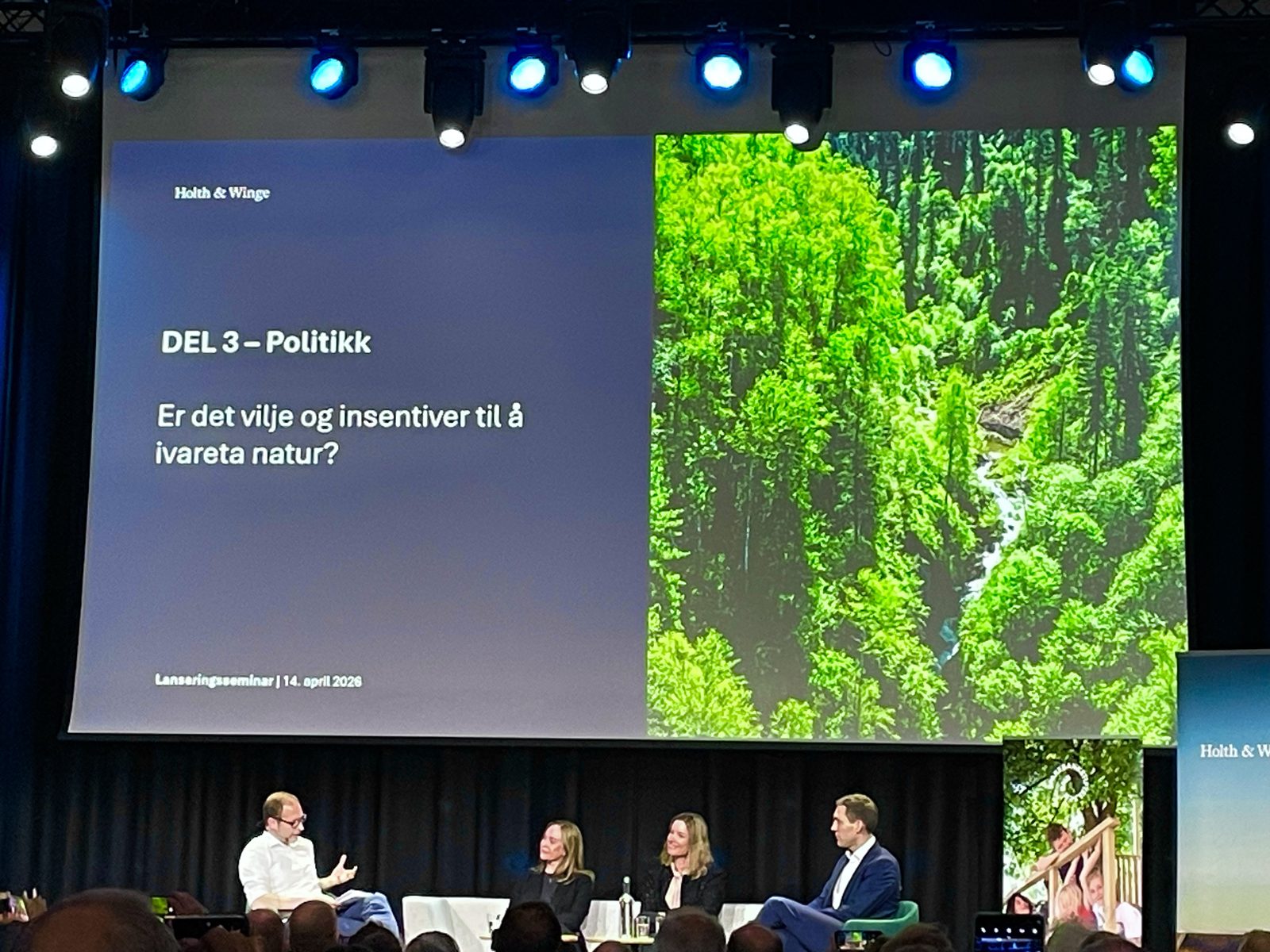 Lanseringsseminar hos Holth & Winge, DEL 3 – Politikk.